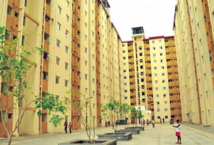 A project to strengthen police security in residential areas around Colombo