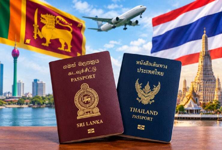 Key agreement for visa-free travel between Sri Lanka and Thailand