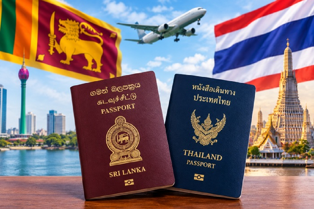Key agreement for visa-free travel between Sri Lanka and Thailand