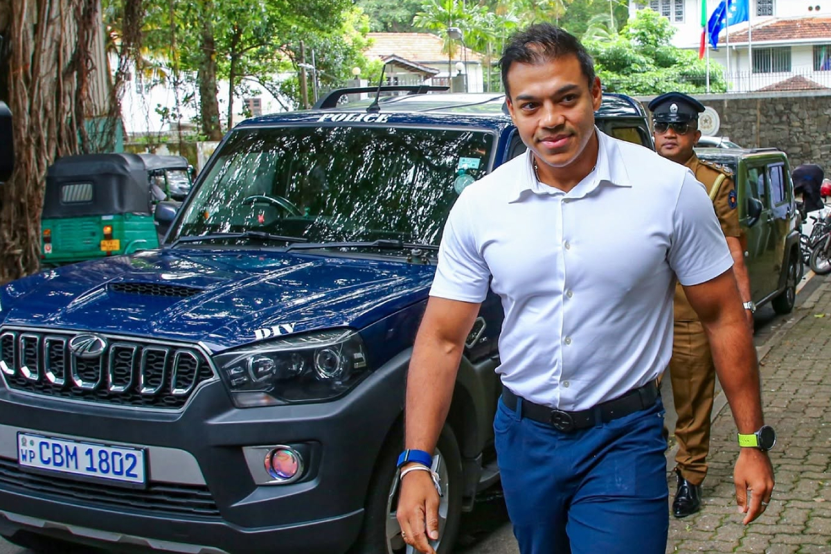 Yoshida Rajapaksa appears in court - Case adjourned to October 29